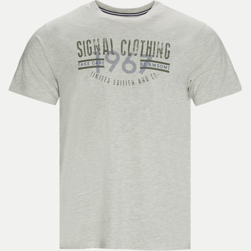 Signal T-shirts LABAN LOGO GREY MELANGE